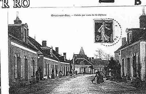 Ville de GREEZSURROC Carte postale ancienne