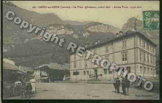 Ville de GRESYSURISERE Carte postale ancienne