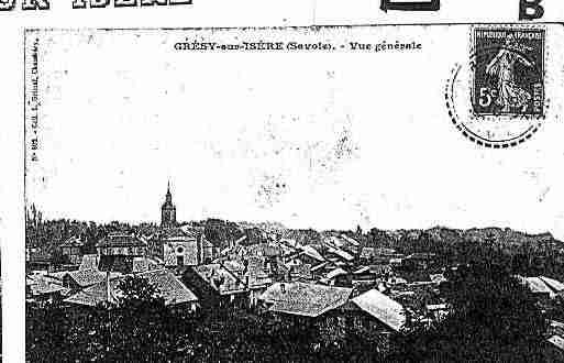 Ville de GRESYSURISERE Carte postale ancienne