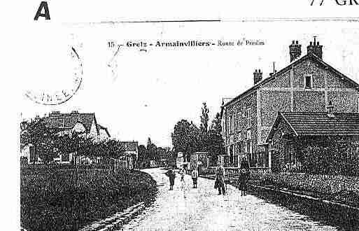 Ville de GRETZARMAINVILLIERS Carte postale ancienne