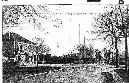 Ville de GRETZARMAINVILLIERS Carte postale ancienne