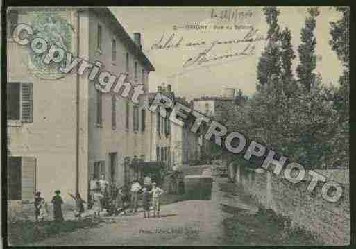 Ville de GRIGNY Carte postale ancienne