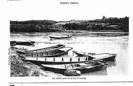 Ville de GRIGNY Carte postale ancienne