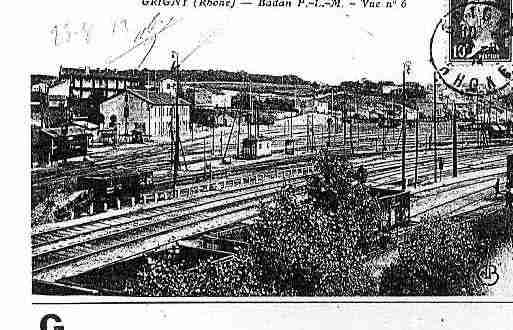 Ville de GRIGNY Carte postale ancienne