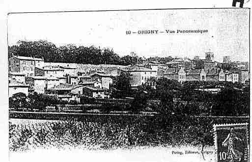 Ville de GRIGNY Carte postale ancienne