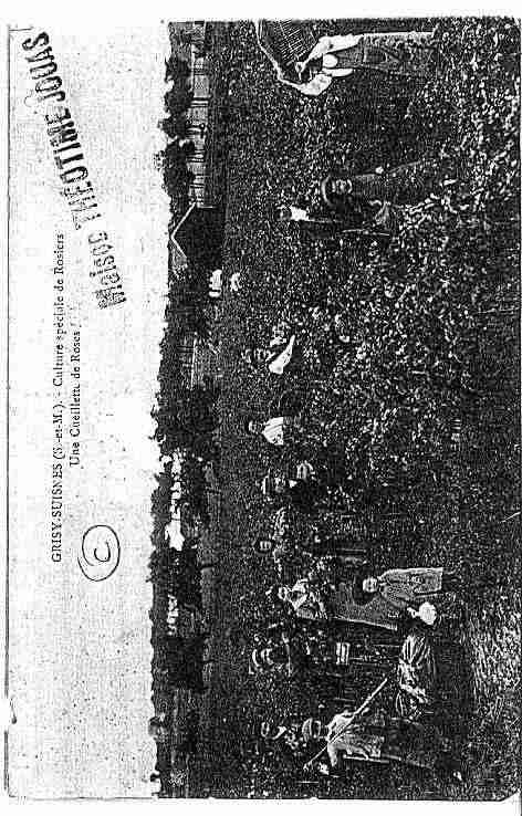 Ville de GRISYSUISNES Carte postale ancienne
