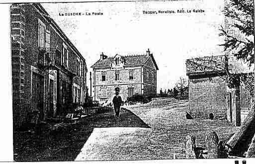 Ville de GUICHE(LA) Carte postale ancienne