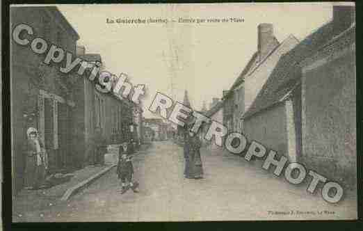 Ville de GUIERCHE(LA) Carte postale ancienne