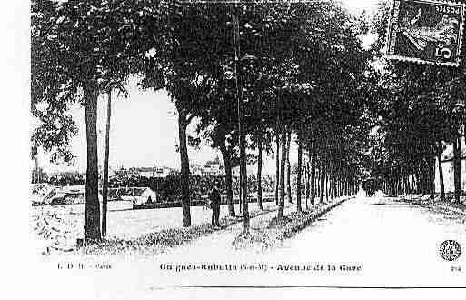 Ville de GUIGNES Carte postale ancienne