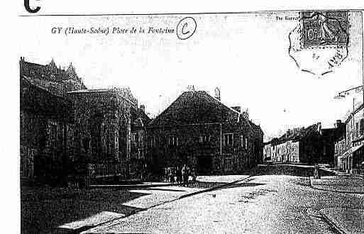 Ville de GY Carte postale ancienne