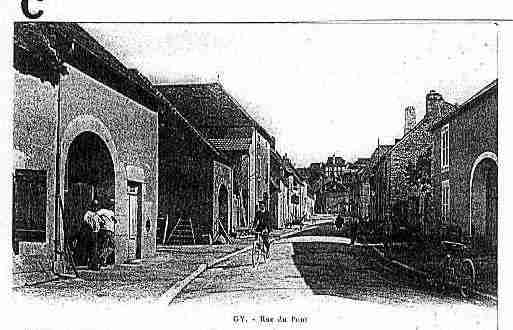 Ville de GY Carte postale ancienne