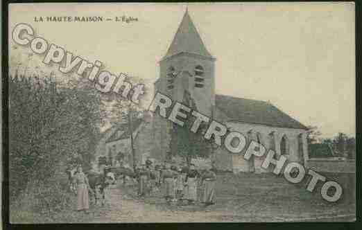 Ville de HAUTEMAISON(LA) Carte postale ancienne