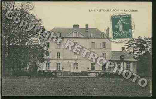 Ville de HAUTEMAISON(LA) Carte postale ancienne