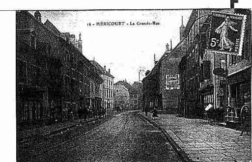 Ville de HERICOURT Carte postale ancienne