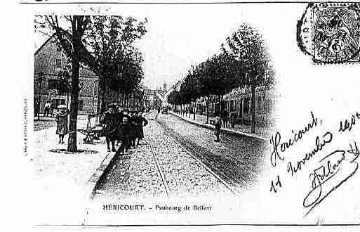 Ville de HERICOURT Carte postale ancienne