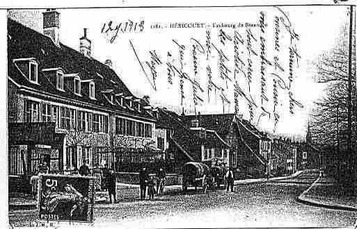 Ville de HERICOURT Carte postale ancienne