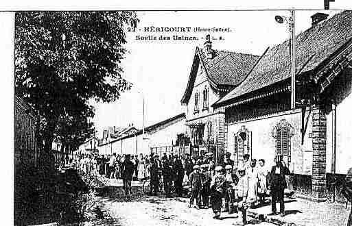 Ville de HERICOURT Carte postale ancienne