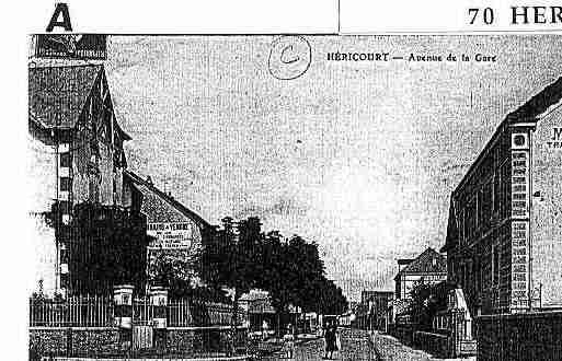 Ville de HERICOURT Carte postale ancienne