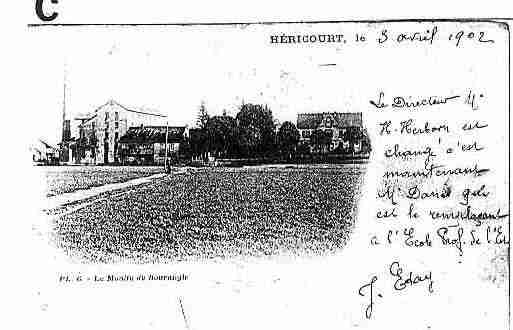 Ville de HERICOURT Carte postale ancienne