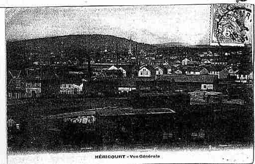 Ville de HERICOURT Carte postale ancienne