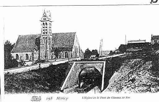Ville de HERICY Carte postale ancienne Ville de HERICY Carte postale ancienne