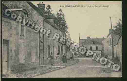 Ville de HOUSSAYEENBRIE(LA) Carte postale ancienne