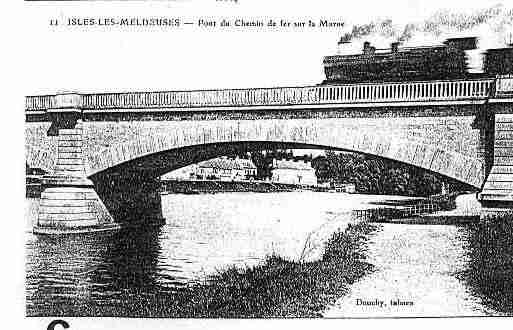 Ville de ISLESLESMELDEUSES Carte postale ancienne Ville de ISLESLESMELDEUSES Carte postale ancienne