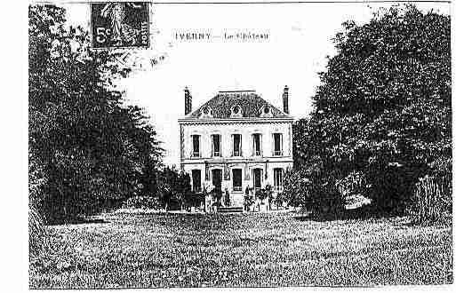 Ville de IVERNY Carte postale ancienne