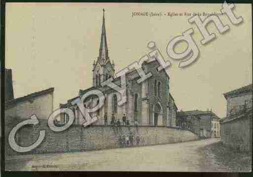 Ville de JONAGE Carte postale ancienne