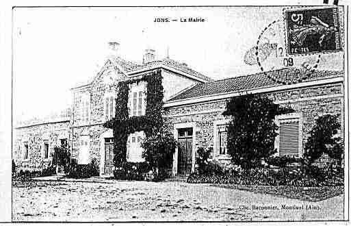 Ville de JOUX Carte postale ancienne