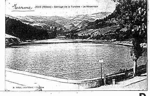 Ville de JOUX Carte postale ancienne