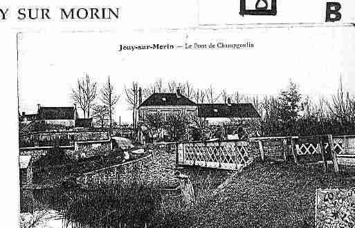 Ville de JOUYSURMORIN Carte postale ancienne