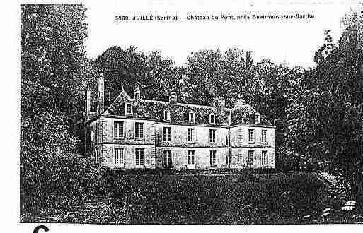 Ville de JUILLE Carte postale ancienne