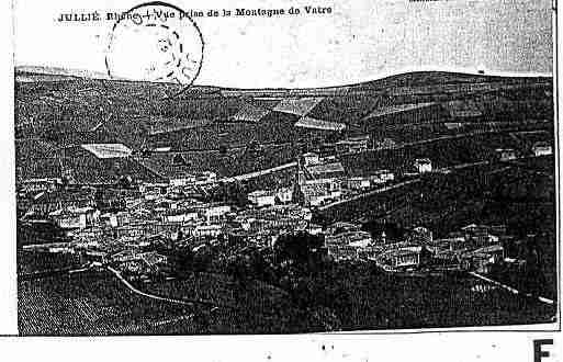 Ville de JULLIE Carte postale ancienne