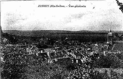 Ville de JUSSEY Carte postale ancienne