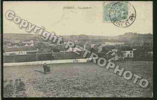 Ville de JUTIGNY Carte postale ancienne