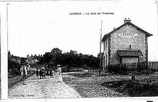 Ville de LACROST Carte postale ancienne