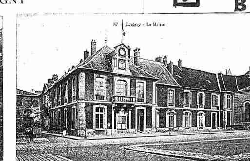 Ville de LAGNYSURMARNE Carte postale ancienne