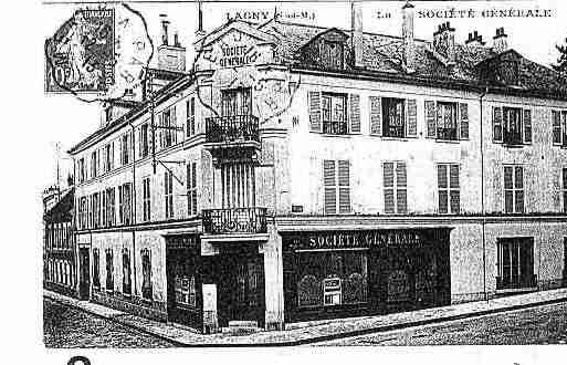 Ville de LAGNYSURMARNE Carte postale ancienne