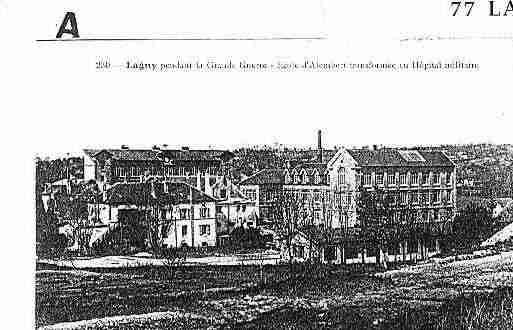 Ville de LAGNYSURMARNE Carte postale ancienne