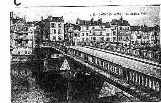 Ville de LAGNYSURMARNE Carte postale ancienne