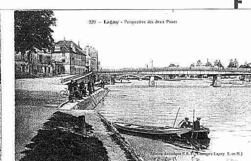 Ville de LAGNYSURMARNE Carte postale ancienne Ville de LAGNYSURMARNE Carte postale ancienne