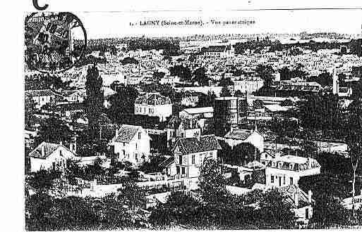 Ville de LAGNYSURMARNE Carte postale ancienne