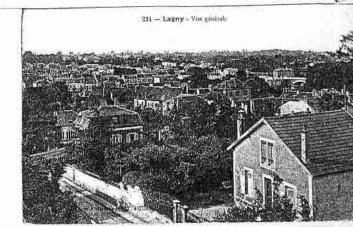 Ville de LAGNYSURMARNE Carte postale ancienne