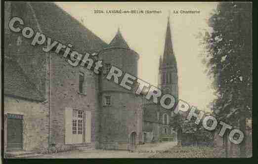 Ville de LAIGNEENBELIN Carte postale ancienne