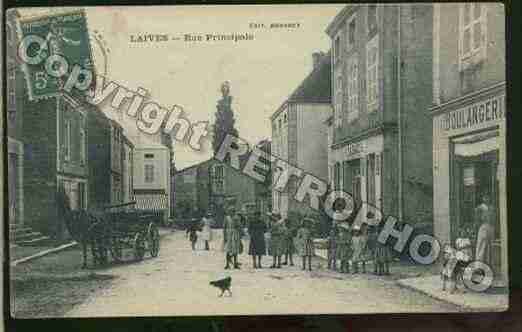 Ville de LAIVES Carte postale ancienne