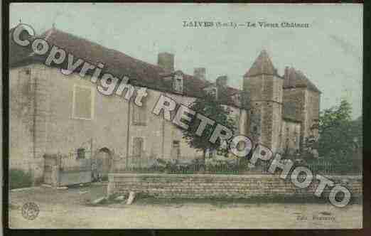 Ville de LAIVES Carte postale ancienne