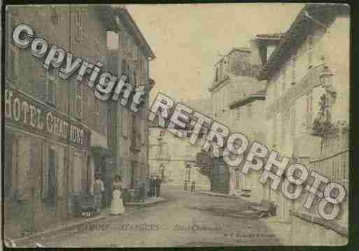 Ville de LAMURESSURAZERGUES Carte postale ancienne