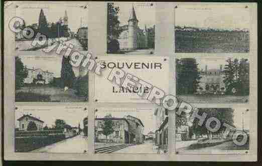 Ville de LANCIE Carte postale ancienne