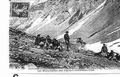 Ville de LANSLEBOURGMONTCENIS Carte postale ancienne